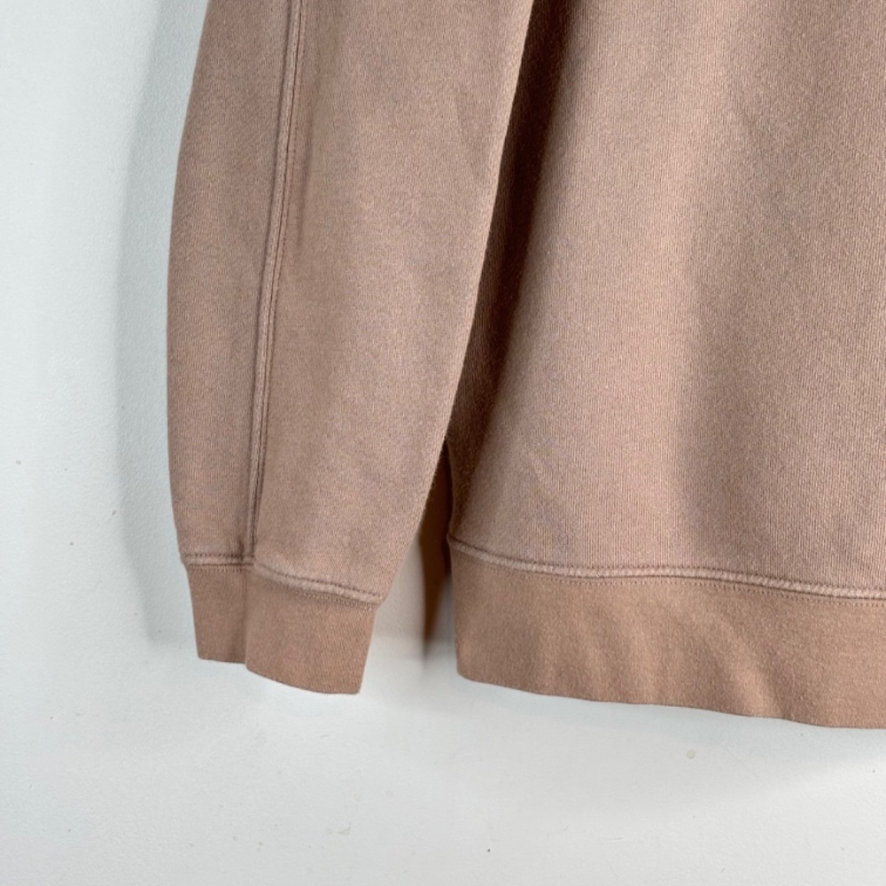Parachute Crewneck Sweatshirt S 100% Organic Cotton Beige Quiet Luxury USA READ - Picture 3 of 12